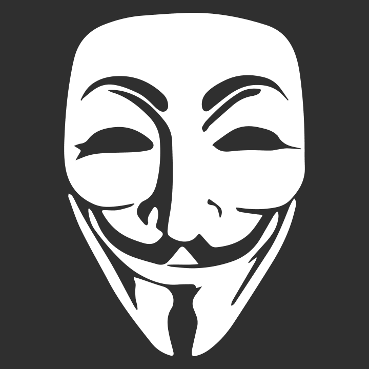 Anonymous Mask Face T-Shirt 0 image