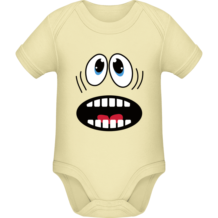 OMG Smiley Baby romper kostym contain pic
