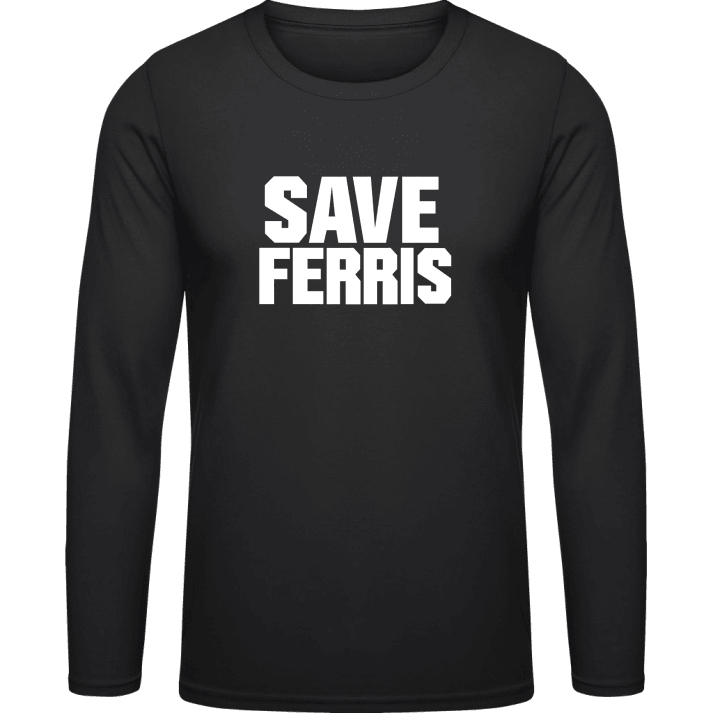 Save Ferris Langarmshirt contain pic