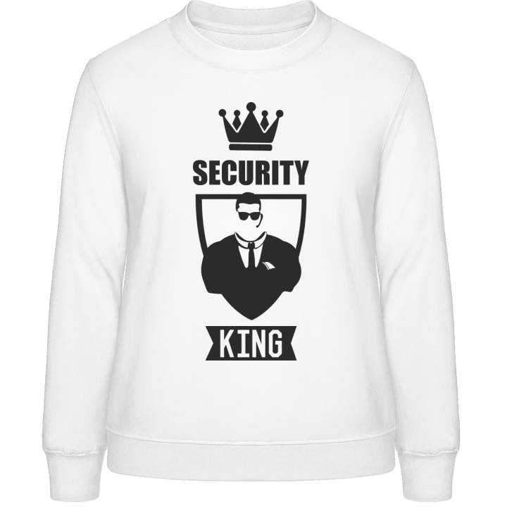 Security King Sudadera de mujer contain pic