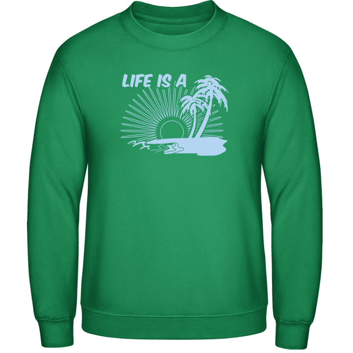 Life Is A Beach Sudadera contain pic