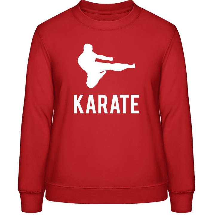 Karate Sweatshirt för kvinnor contain pic