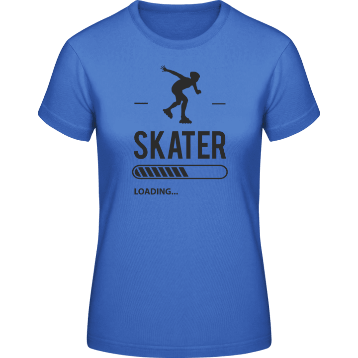 Inline Skater Loading Frauen T-Shirt contain pic
