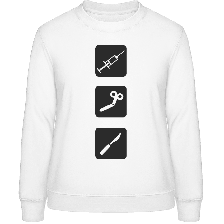 Surgeon Icons Sweatshirt för kvinnor contain pic