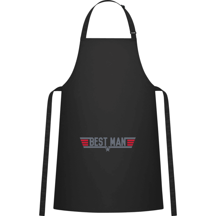 Best Man Logo Förkläde för matlagning contain pic