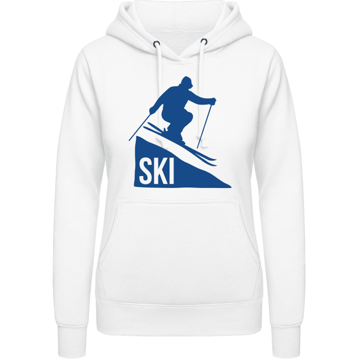 Jumping Ski Sudadera con capucha para mujer contain pic