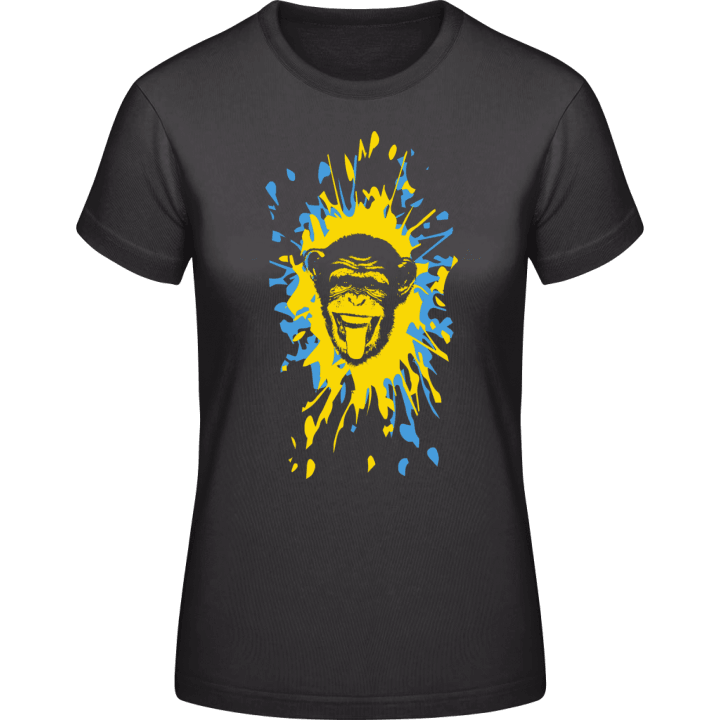 Chimp Splash T-shirt til kvinder 0 image