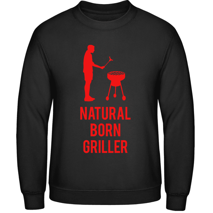 Natural Born Griller King Sweatshirt contain pic