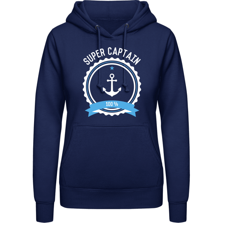 Super Captain 100 Percent Vrouwen Hoodie contain pic