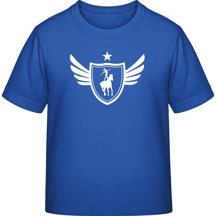 Vaulting Winged Kinderen T-shirt contain pic