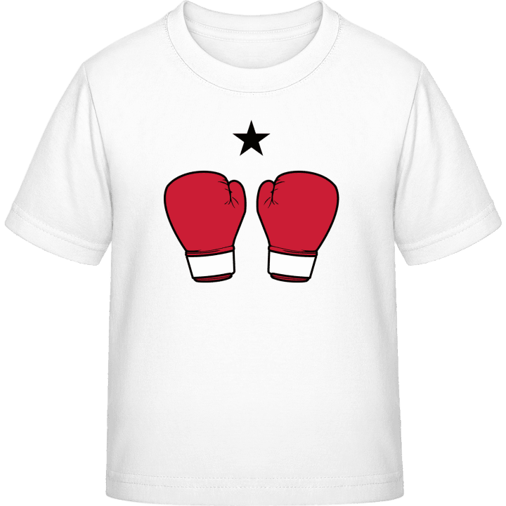 Boxing Gloves Star T-shirt för barn contain pic