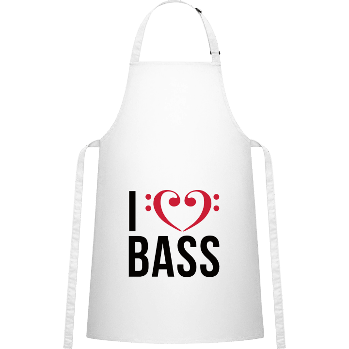 I Love Bass Grembiule da cucina contain pic