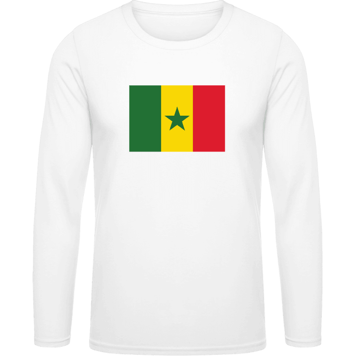 Senegal Flag Långärmad skjorta 0 image