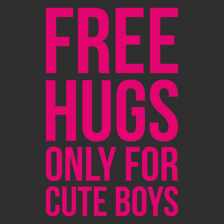 Free Hugs Only For Cute Boys Camicia donna a maniche lunghe 0 image