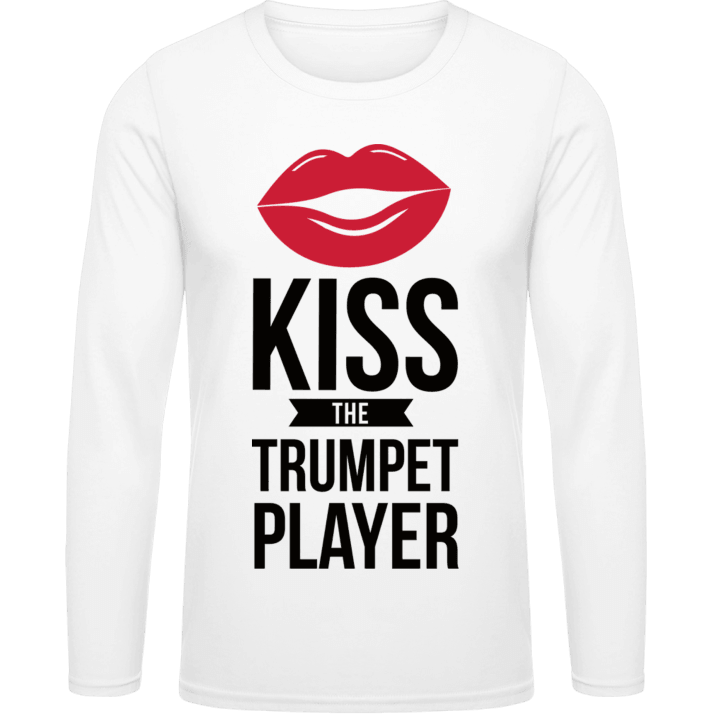 Kiss The Trumpet Player Långärmad skjorta contain pic