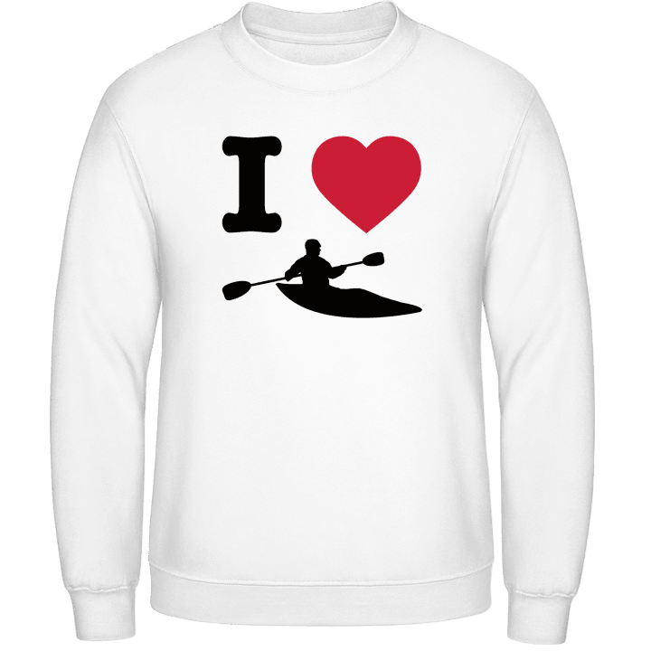 I Love Kayaking Sweatshirt contain pic