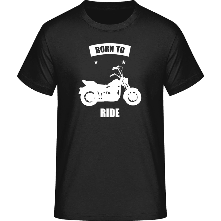 Born To Ride Logo T-skjorte 0 image