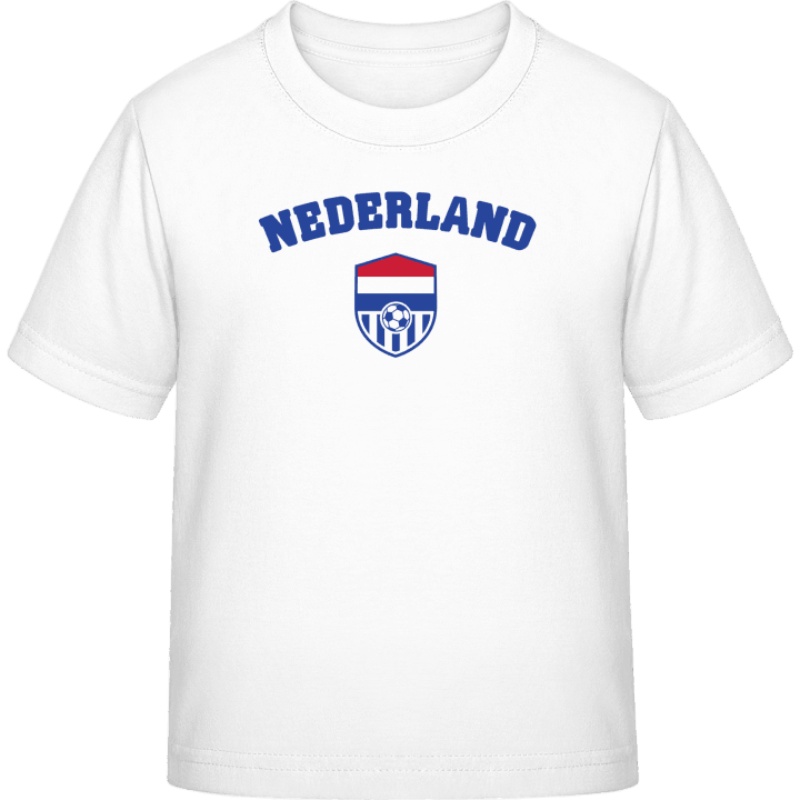 Nederland Football Fan T-shirt för barn contain pic