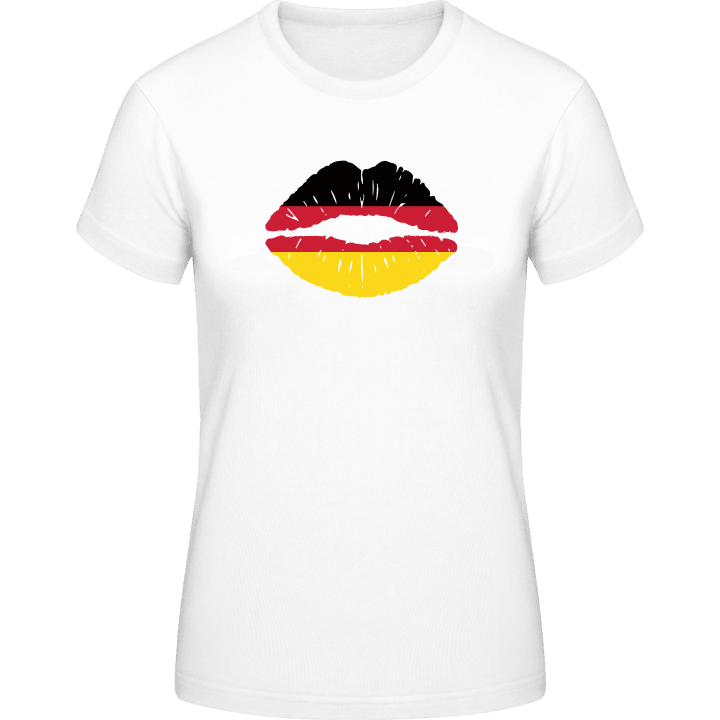 German Kiss Flag Frauen T-Shirt 0 image