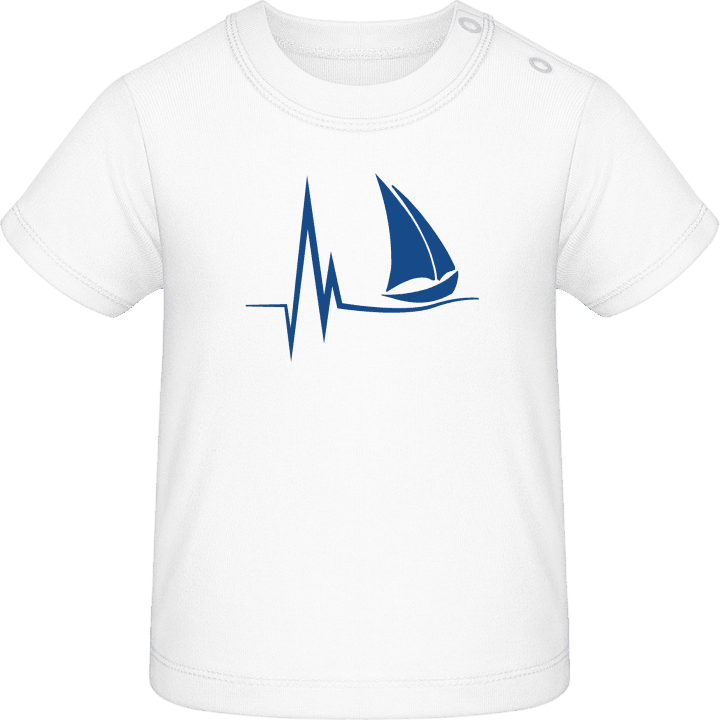 Sailboat Symbol Baby T-Shirt contain pic