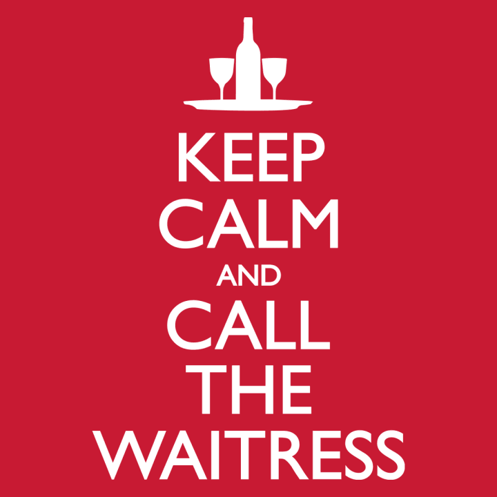 Keep Calm And Call The Waitress Vrouwen Lange Mouw Shirt 0 image
