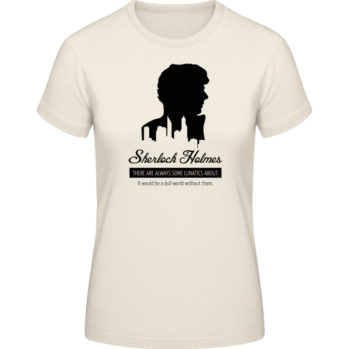 Sherlock Holmes Silhouette Women T-Shirt contain pic