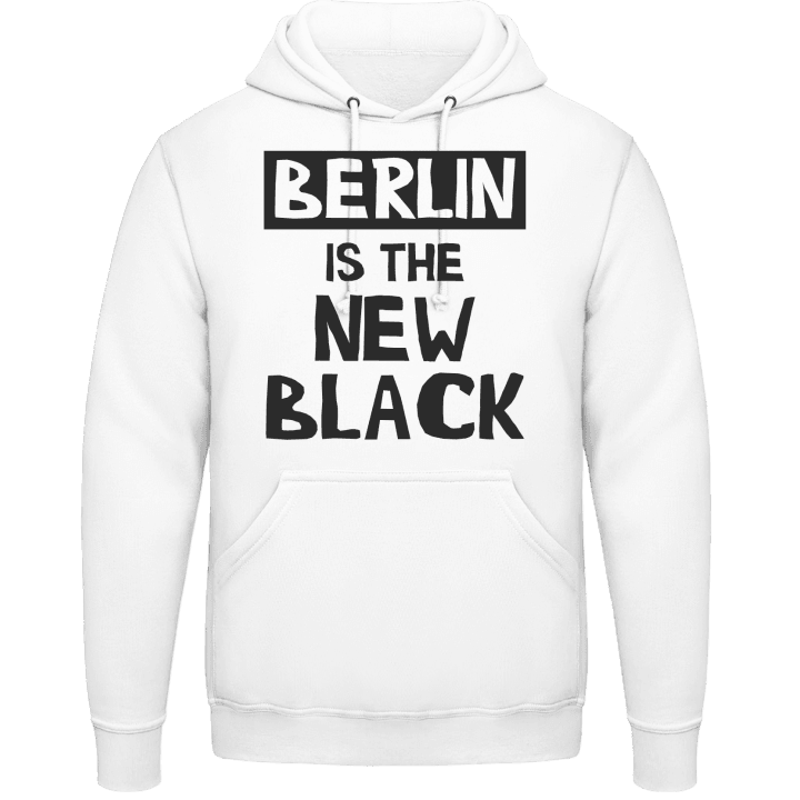 Berlin Is The New Black Felpa con cappuccio contain pic