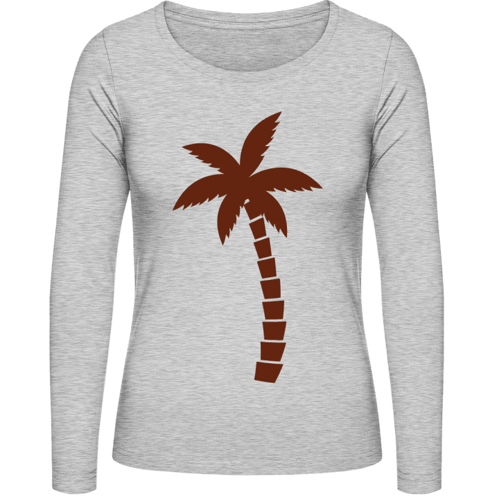 Palm Illustration Camisa de manga larga para mujer 0 image