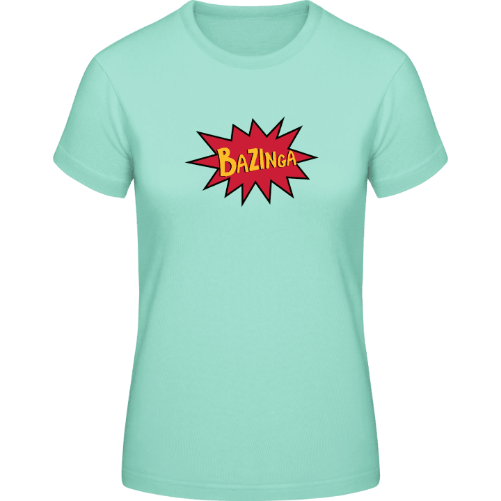 Bazinga Comic T-shirt för kvinnor 0 image