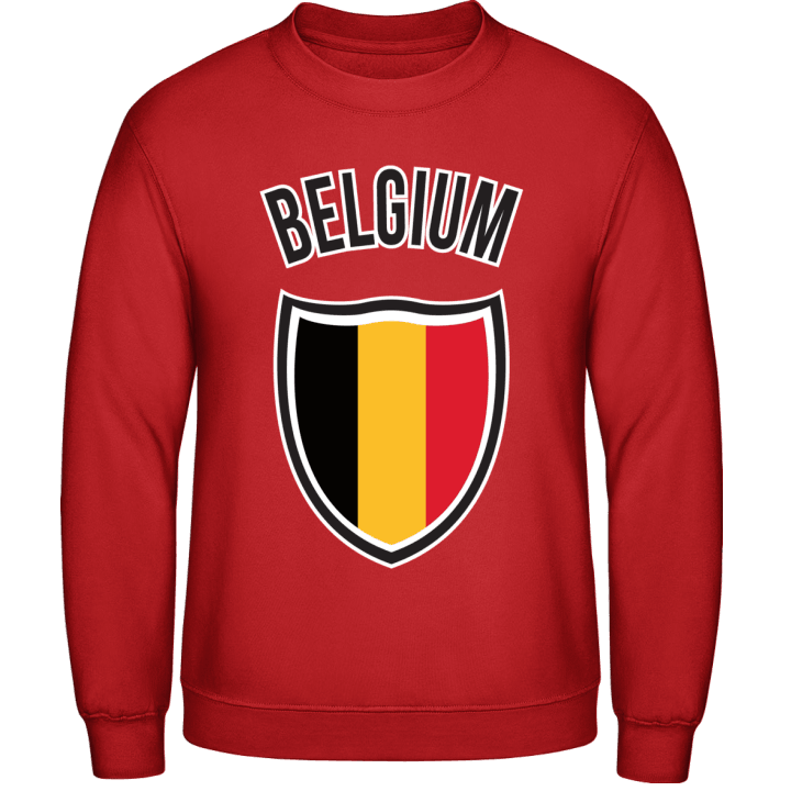 Belgium Flag Shield Sweatshirt 0 image