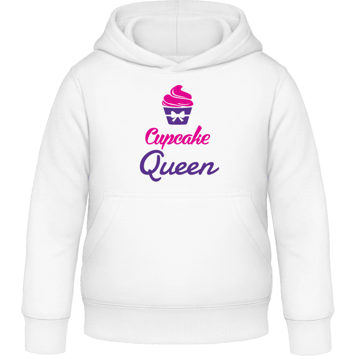 Cupcake Queen Logo Sweat à capuche pour enfants contain pic