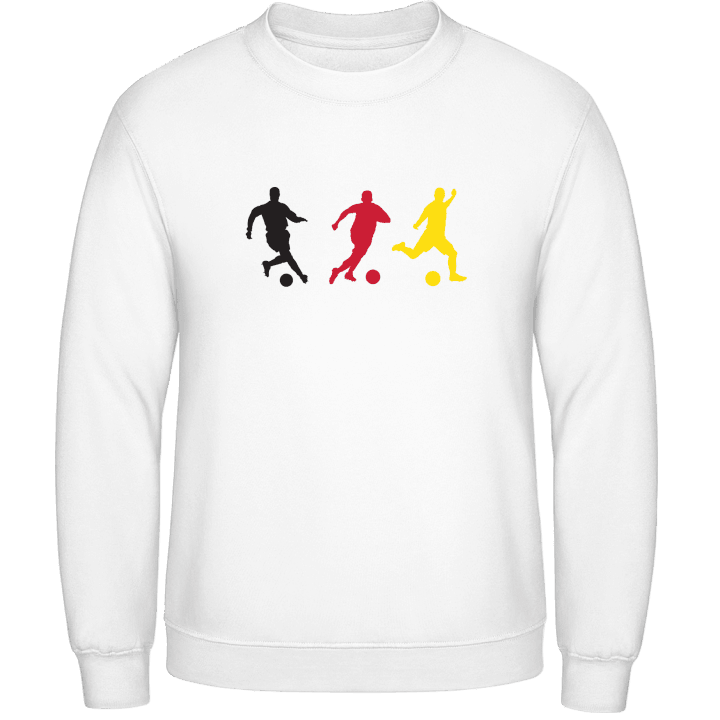 German Soccer Silhouettes Sweatshirt contain pic