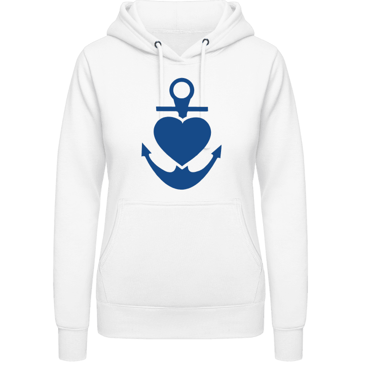 Achor With Heart Hettegenser for kvinner 0 image