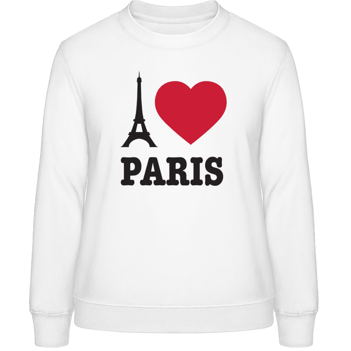 I Love Paris Eiffel Tower Frauen Sweatshirt contain pic