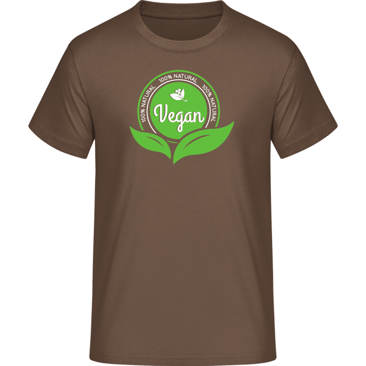 Vegan 100 Percent Natural T-skjorte contain pic