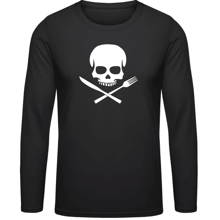 Kitchen Skull T-shirt à manches longues contain pic