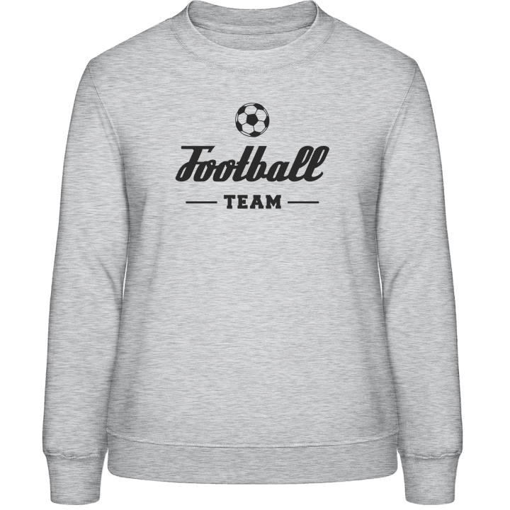 Football Team Frauen Sweatshirt contain pic