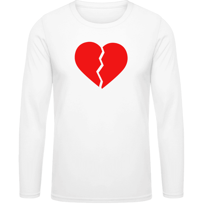 Broken Heart Logo Långärmad skjorta contain pic