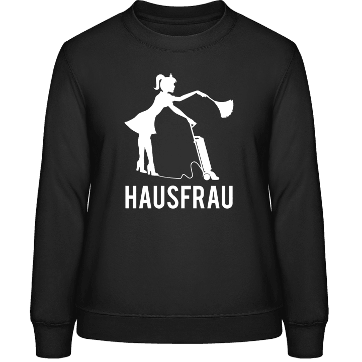 Hausfrau Silhouette Sweat-shirt pour femme contain pic