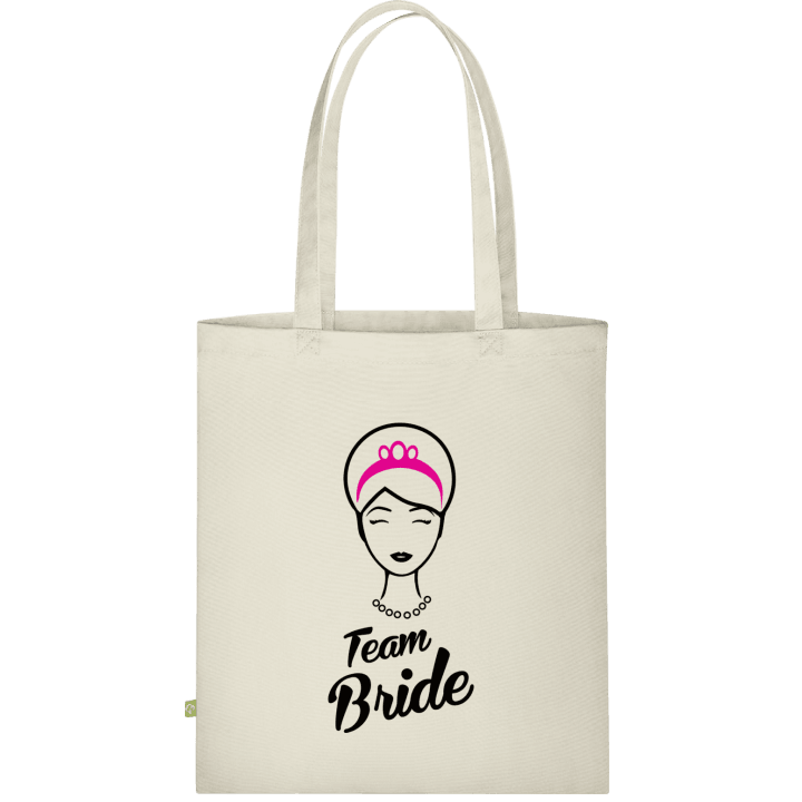 Bride Team Pink Crown Väska av tyg contain pic