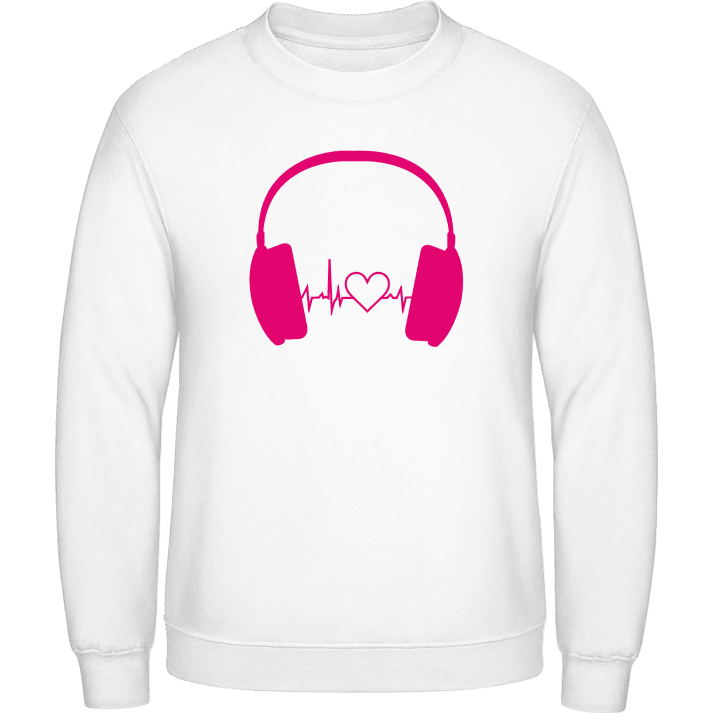 Headphone Beat and Heart Sweatshirt 0 image