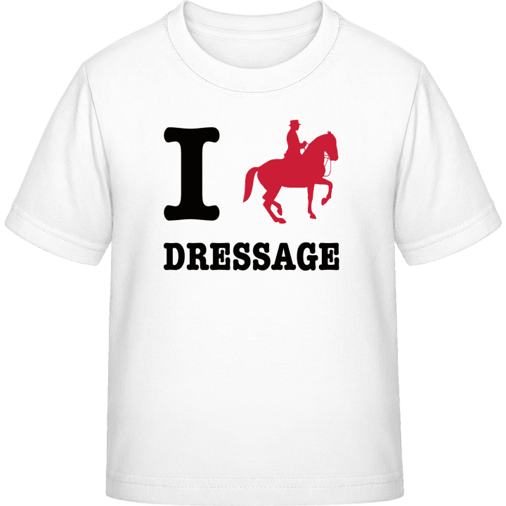 I Love Dressage T-skjorte for barn contain pic