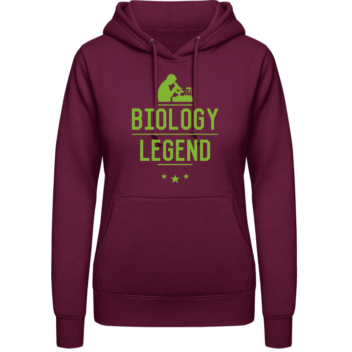 Biology Legend Women Hoodie contain pic