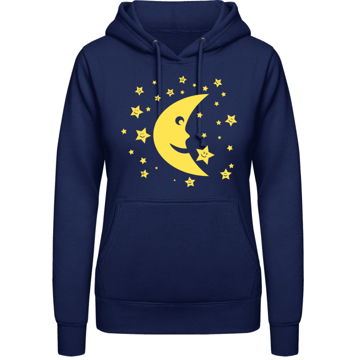 Moon And Stars Sudadera con capucha para mujer 0 image