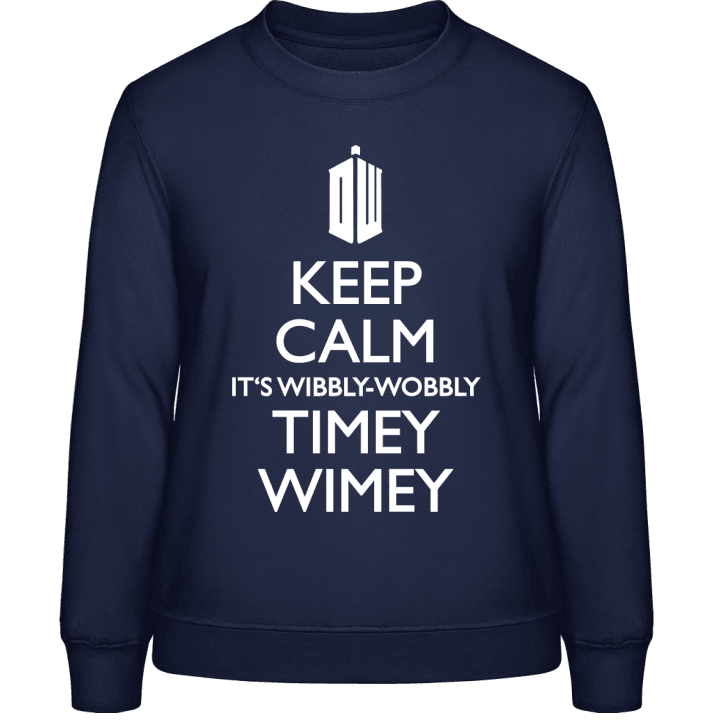Timey Wimey Women Sweatshirt 0 image