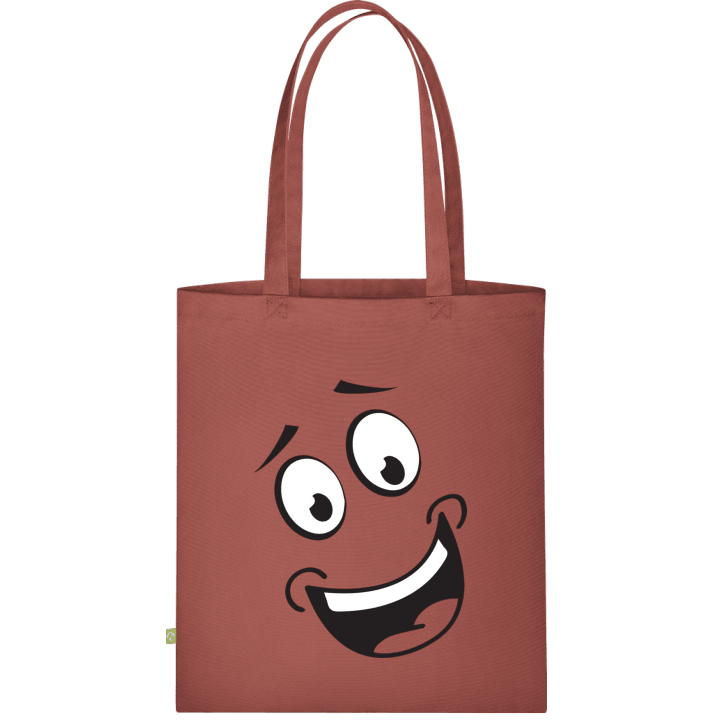 Happy Face Comic Väska av tyg contain pic