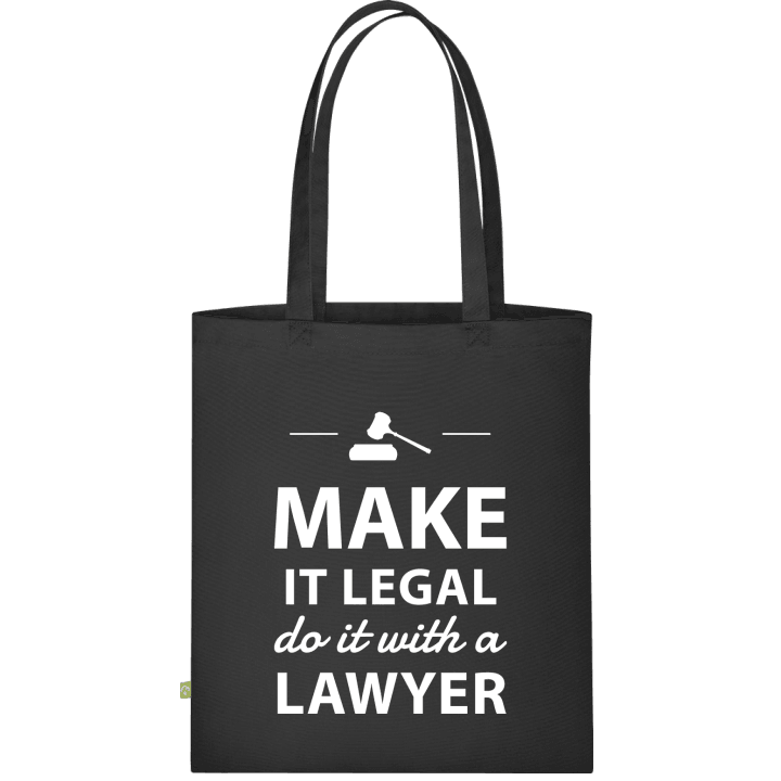 Do It With a Lawyer Bolsa de tela contain pic
