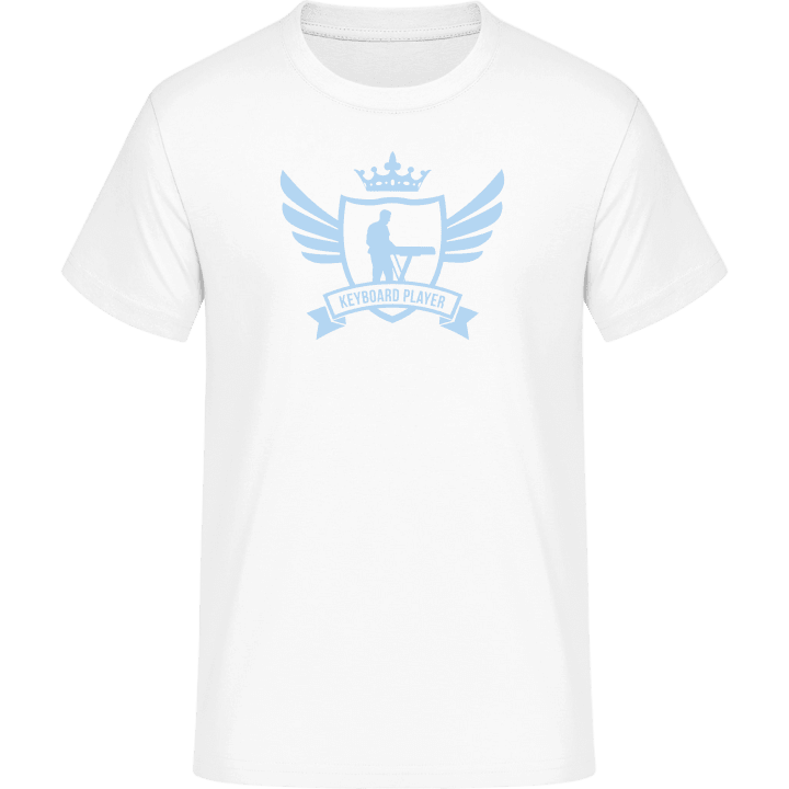 Keyboard Player Winged T-Shirt contain pic