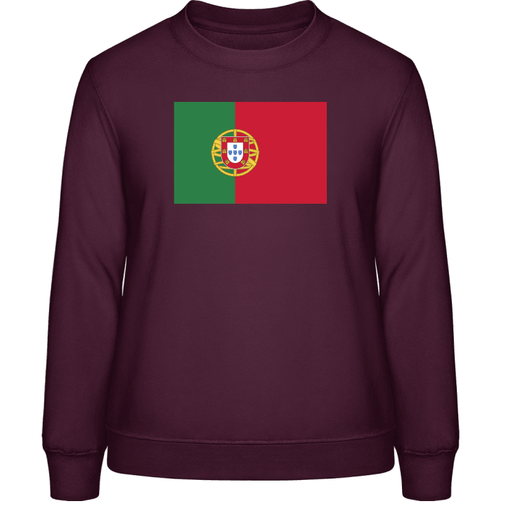 Flag of Portugal Sweatshirt för kvinnor contain pic