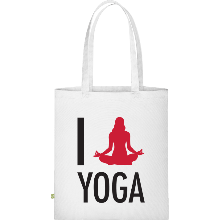 I Heart Yoga Väska av tyg contain pic